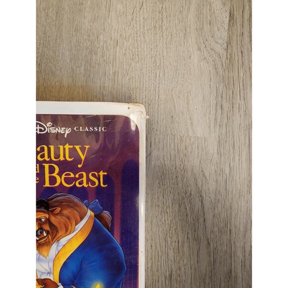 RARE Walt Disney's Beauty and The Beast VHS 1992 Black Diamond Classic 6/21/1992 - Picture 4 of 16